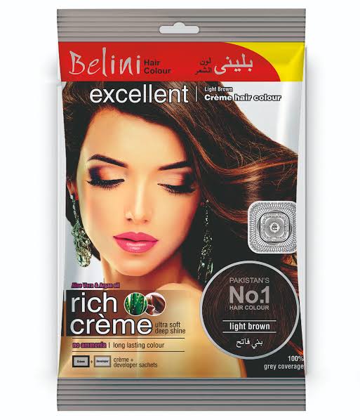 BELINI HAIR COLOR LIGHT BROWN SACHET